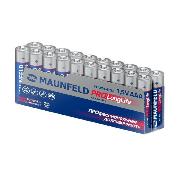 Изображение товара Батарейка алкалиновая (щелочная) Maunfeld MBLR03-PB20 AAA 20 шт.