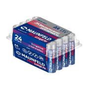 Изображение товара Батарейка алкалиновая (щелочная) Maunfeld MBLR6-BX24 AA 24 шт.