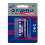 Изображение товара Батарейка алкалиновая (щелочная) Maunfeld MB9-BL1 9V 1 шт.