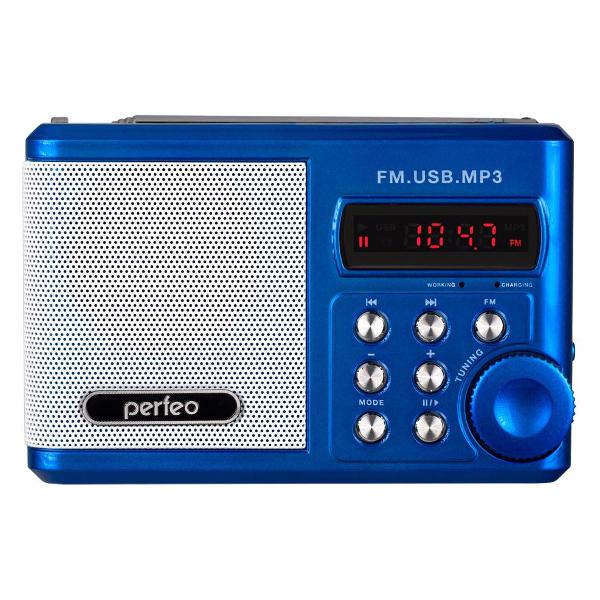 Изображение товара Радиоприемник Perfeo Sound Ranger синий (PF_3183)