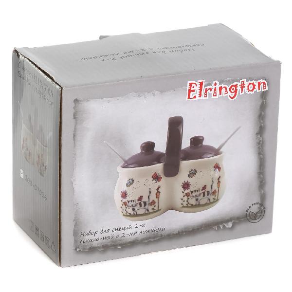 Изображение товара Набор для специй Elrington 208-07016 Серый Кот
