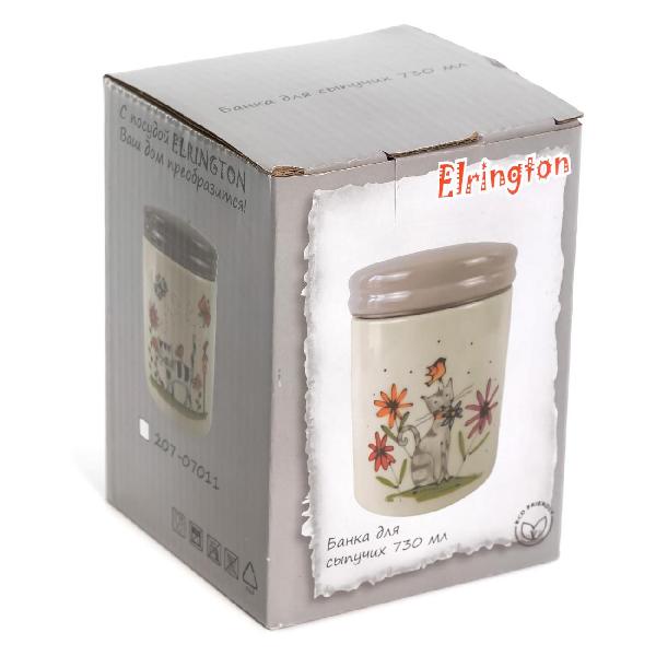 Изображение товара Банка для специй Elrington 208-07011 Серый Кот