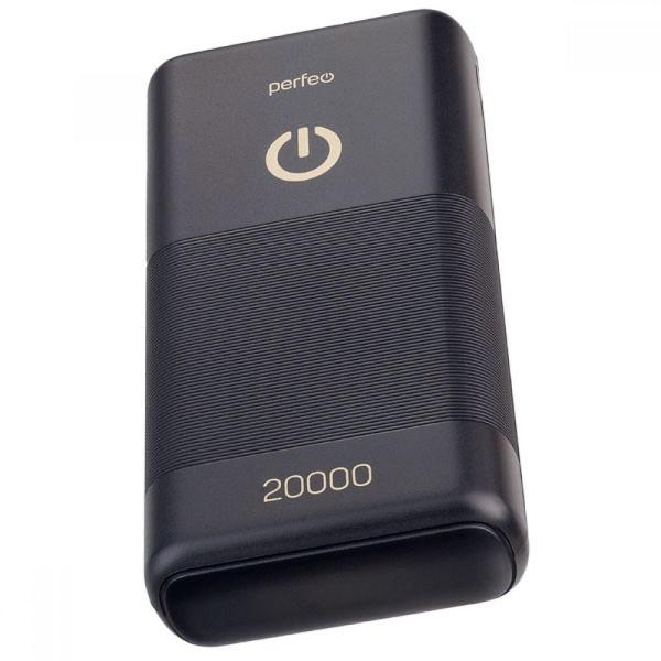 Изображение товара Внешний аккумулятор Perfeo Splash 20000 mAh Black