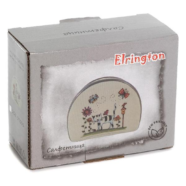 Изображение товара Салфетница Elrington Полосатый кот 207-07001