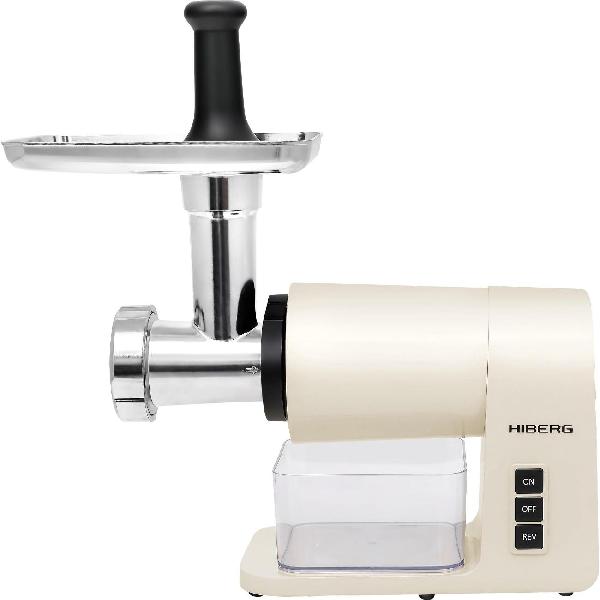 Изображение товара Электромясорубка Hiberg MG 990 Y бежевая