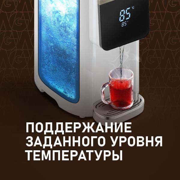 Изображение товара Термопот Weissgauff WWT 5010 Touch DWx серебристый