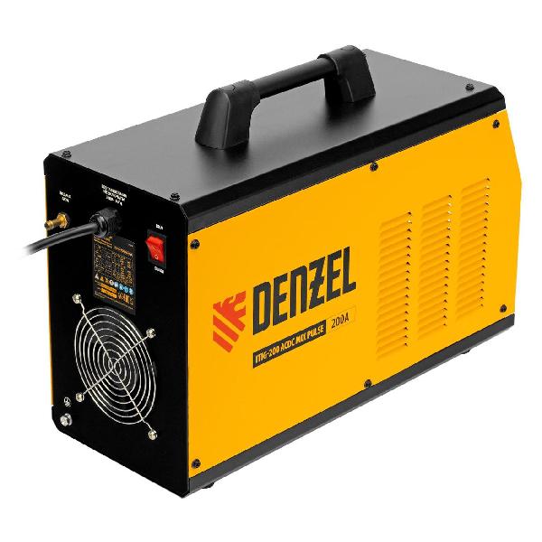 Изображение товара Аппарат аргонодуговой сварки Denzel ITIG-200 ACDC Mix Pulse