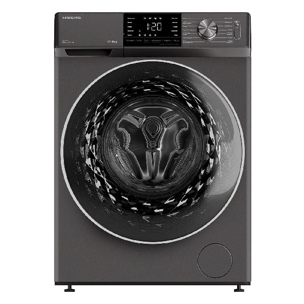 Изображение товара Стиральная машина Hiberg i-DDQ6A - 1214 Sd Dark grey