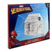 Изображение товара 3D-модель из картона ND Play Домик-раскраска Человек-паук NDC-057