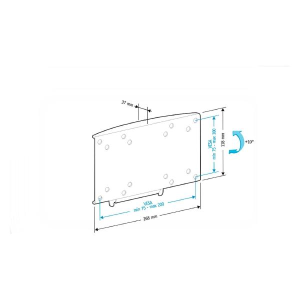 Изображение товара Кронштейн для ТВ наклонный Holder LCDS-5061
