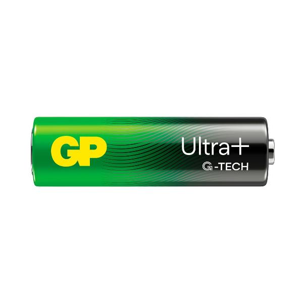 Изображение товара Батарейки GP АА пальчиковые алкалиновые Ultra Plus Alkaline, набор 4 шт (15AUPA21-BC4)