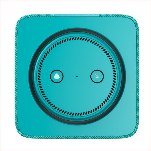 Изображение товара Умная колонка Яндекс Станция Макс с Алисой на YaGPT, с Zigbee, бирюзовый (65Вт) (YNDX-00053TRQ)