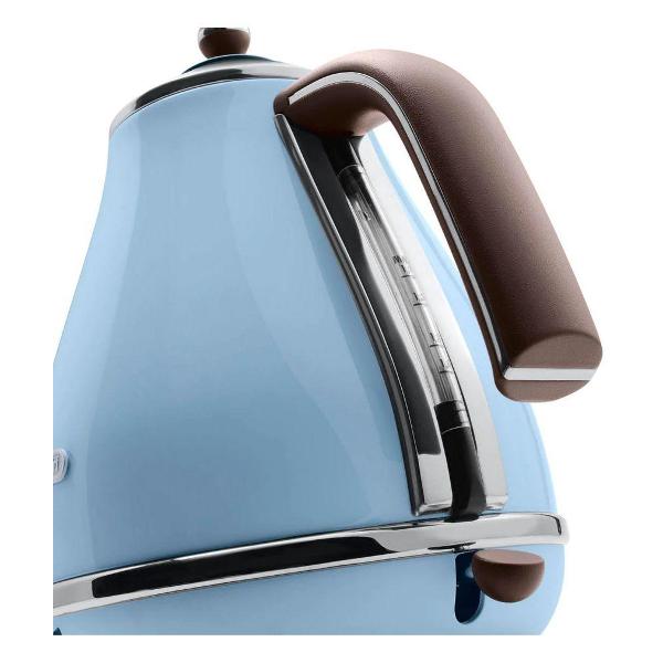 Изображение товара Электрочайник DeLonghi KBOV 2001.AZ голубой