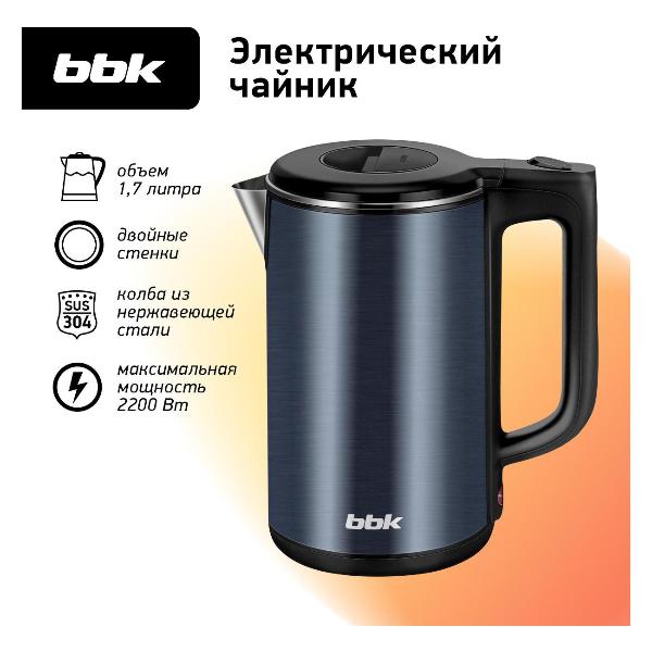 Изображение товара Электрочайник BBK EK1812 синий