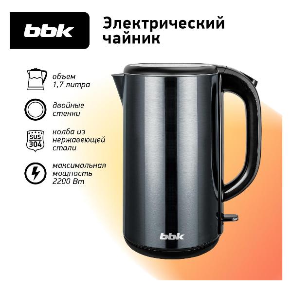 Изображение товара Электрочайник BBK EK1818 графитовый