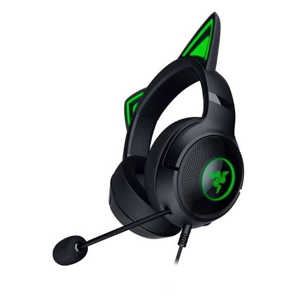 Изображение товара Игровые наушники Razer Kraken Kitty V2 Black (RZ04-04730100-R3M1)