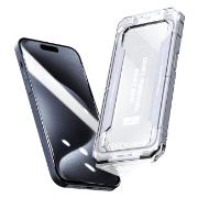 Изображение товара Защитное стекло ELFY с аппликатором Anti-Dust для iPhone 15/16