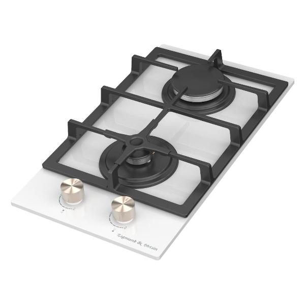 Изображение товара Встраиваемая газовая панель независимая Zigmund & Shtain m26.3w белая