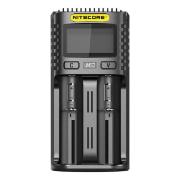 Изображение товара Зарядное устройство для аккумуляторной батареи Nitecore UMS2 18650/21700