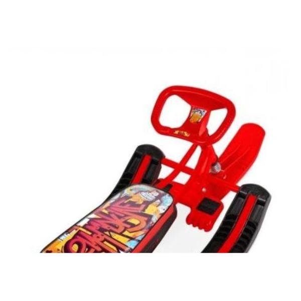 Изображение товара Снегокат Ника СПОРТ 1+ (ГРАФФИТИ КРАСНЫЙ)
