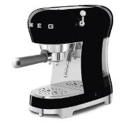 Изображение товара Кофеварка рожкового типа Smeg ECF02BLEU черная