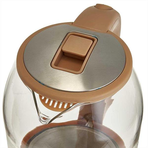 Изображение товара Электрочайник Аксинья КС-1018 бежевый