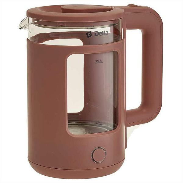 Изображение товара Электрочайник Delta DL-1112 бежевый