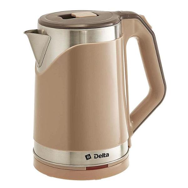 Изображение товара Электрочайник Delta DL-1109 бежевый