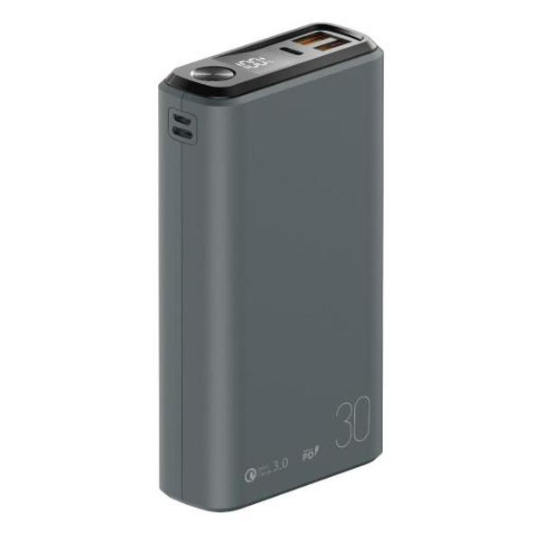 Изображение товара Внешний аккумулятор Olmio QS-30 Space Gray