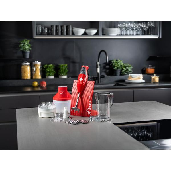 Изображение товара Погружной блендер Bamix SuperBox (M200 SB) красный