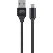 Изображение товара Дата-кабель Axxa USB-USB-C 1м черный (7264)