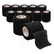 Изображение товара Бинт эластичный DASWERK бандажный, 12 шт. Black