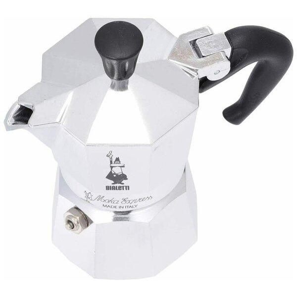 Изображение товара Кофеварка гейзерная Bialetti Moka Express 1168 серебристая