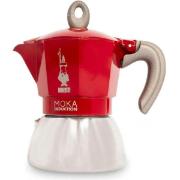 Изображение товара Кофеварка гейзерная Bialetti Moka Induction 6944 красная