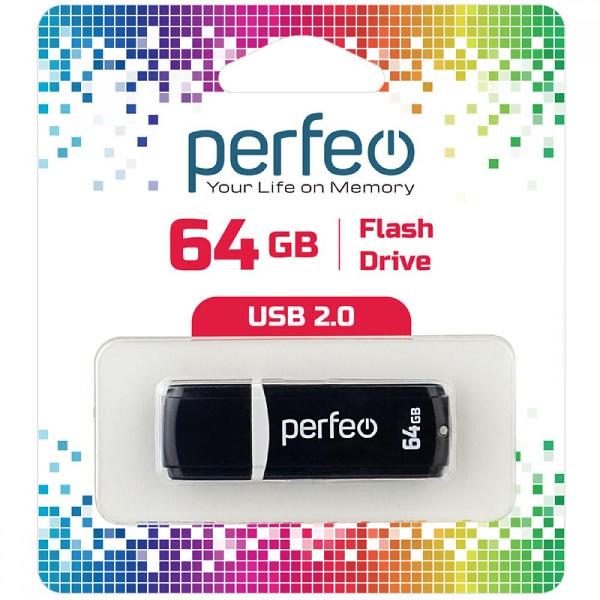 Флэш диск USB Perfeo C02 64GB PF-C02B064