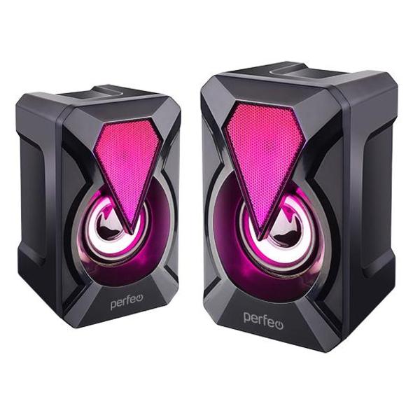 Изображение товара Колонки компьютерные 2.0 Perfeo Flames PF_A4439