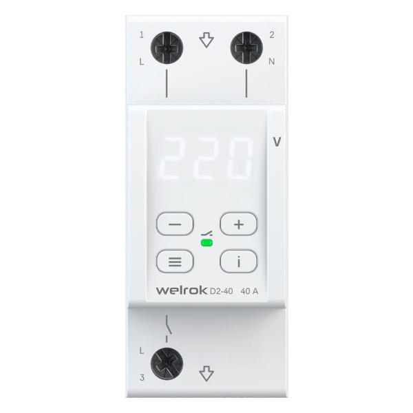 Изображение товара Реле напряжения Welrok D2-40