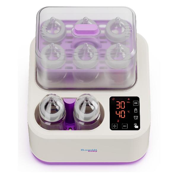 Изображение товара Стерилизатор для бутылочек Ramili Baby BSS300 8-в-1 + горшочек + гигрометр