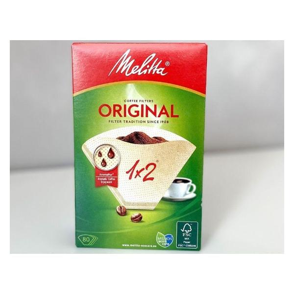 Изображение товара Фильтр для кофеварки Melitta ФИЛЬТРЫ БУМАЖНЫЕ 1Х2/80 ШТ.