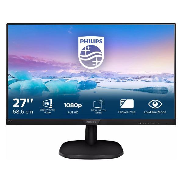 Монитор Philips 27"/IPS/1920x1080/76Гц/черный (273V7QDAB)