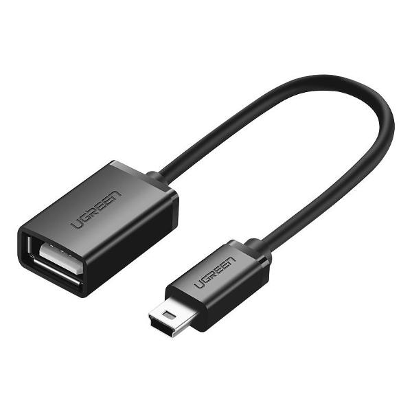 Изображение товара Кабель для компьютера uGreen US249 (10383) Mini USB 5Pin Male To USB 2.0 A Fem