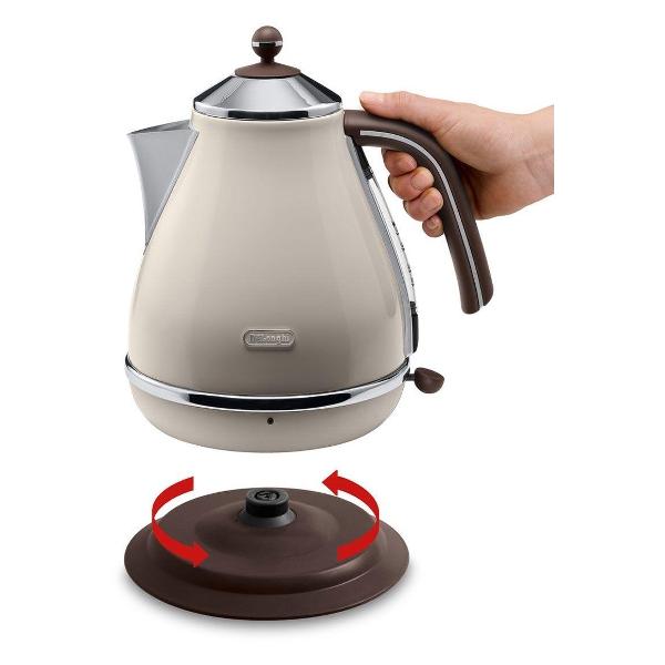 Изображение товара Электрочайник DeLonghi KBOV 2001.BG бежевый