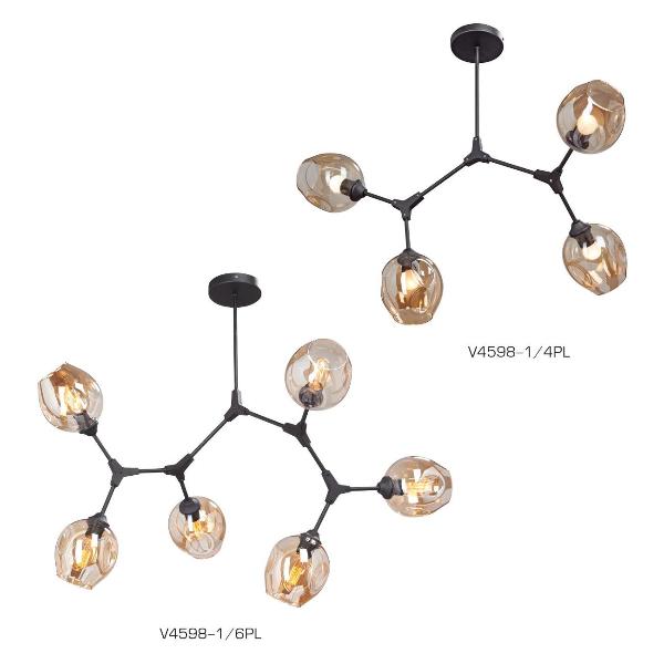 Изображение товара Люстра Vitaluce 6 ламп E27 макс. 60Вт (V4598-1/6PL)