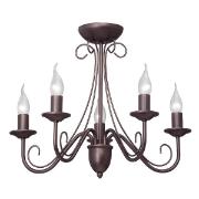Изображение товара Люстра Vitaluce 5 ламп 15м2 Е14 40Вт (V1659/5PL)