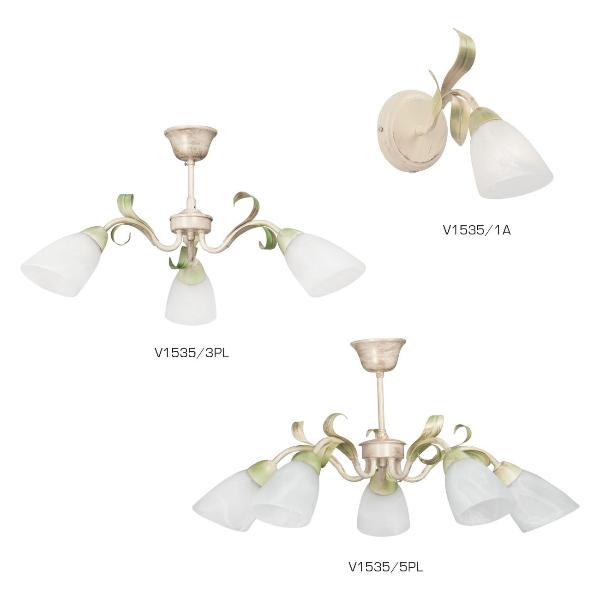 Изображение товара Люстра Vitaluce 5 ламп 15м2 Е14 макс. 40Вт (V1535/5PL)