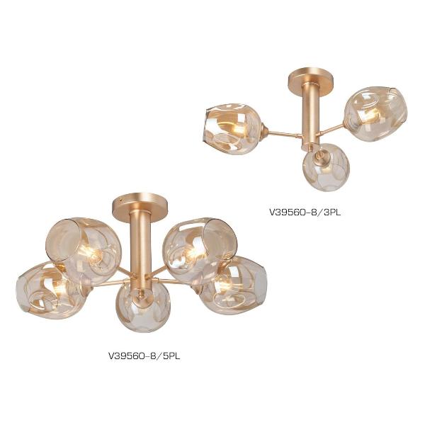 Изображение товара Люстра Vitaluce 5 ламп E27 макс. 40Вт (V39560-8/5PL)