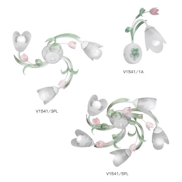 Изображение товара Люстра Vitaluce 3 лампы E14 макс. 60Вт (V1541/3PL)