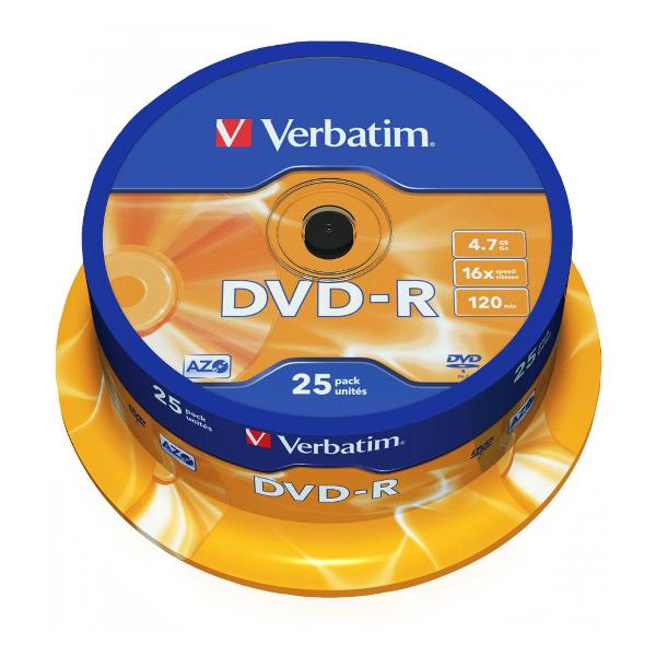 Диск DVD-R Verbatim 43522