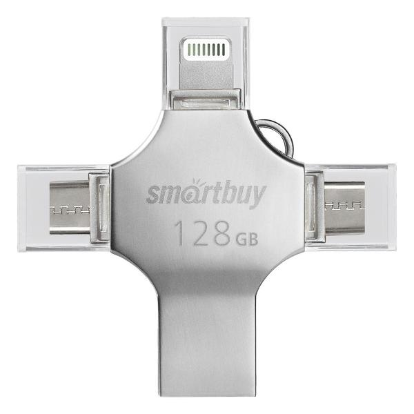 Флэш диск USB Smartbuy USB3.0 128GB MC15 Metal Quad (SB128GBMC15)