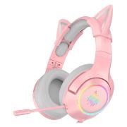 Изображение товара Наушники игровые Onikuma Pink Cat K9-P-7.1